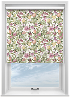 Clemence, Plum Blush - Roller Blind